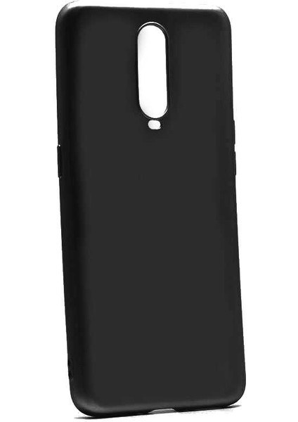 Oppo RX17 Pro Kılıf Htstore Htstore Zore Premier Silikon Kapak-Siyah