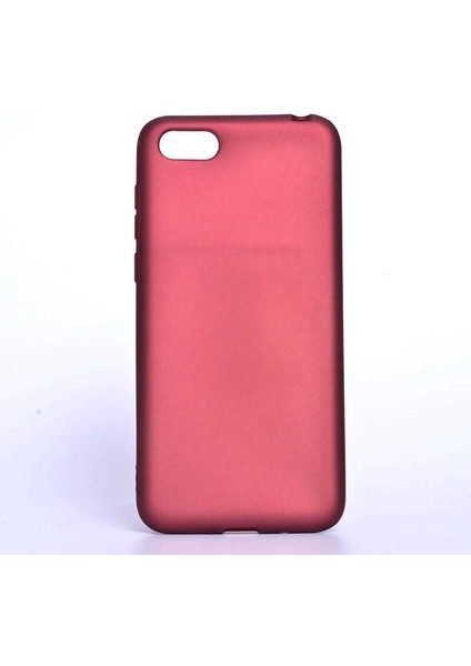 Huawei Y5 2018 Kılıf Htstore Zore Premier Silikon-Mürdüm