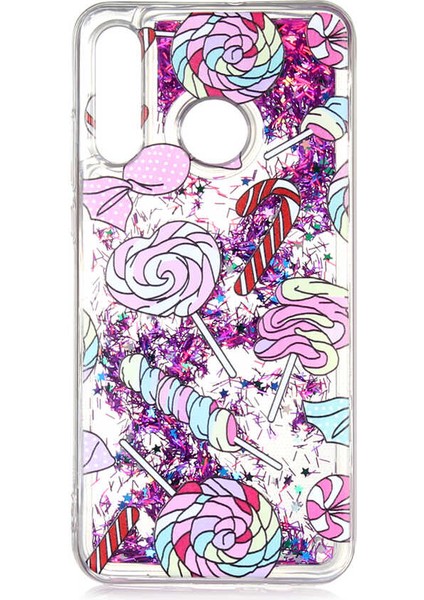 Huawei P30 Lite Kılıf Htstore Zore Marshmelo Silikon