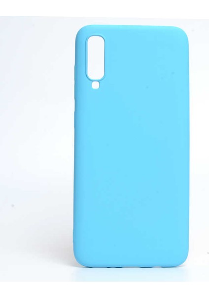 Xiaomi Mi 9 Kılıf Htstore Zore Inci Silikon-Mavi Açık