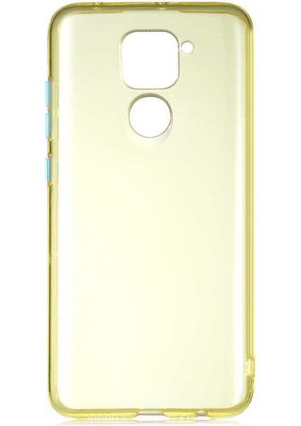 Xiaomi Redmi Note 9 Kılıf Htstore Zore Bistro Kapak-Sarı