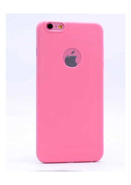 Apple iPhone 7 Kılıf Htstore Zore 1.kalite Pp Silikon-Pembe