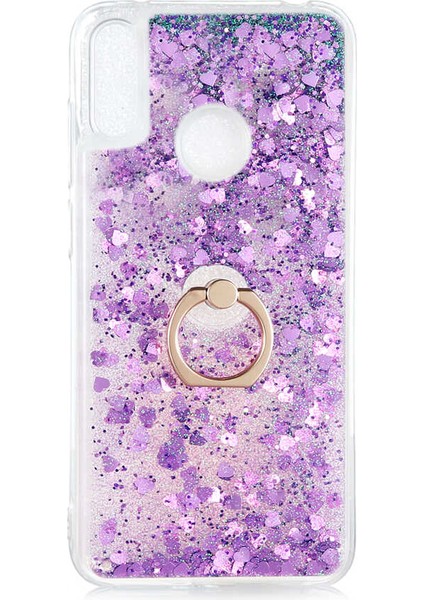 Huawei Y6 2019 Kılıf Htstore Zore Milce Kapak-Mor