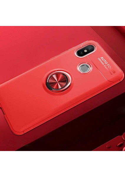 Xiaomi Mi 8 Se Kılıf Htstore Zore Ravel Silikon-Kırmızı