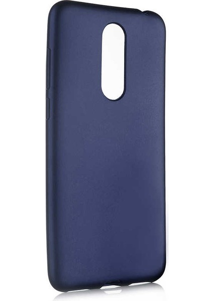 Meizu M6T Kılıf Htstore Zore Premier Silikon-Lacivert