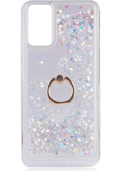 Galaxy A02S Kılıf Htstore Zore Milce Kapak-Gümüş