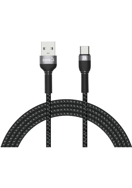 Htstore Zore Shira Serisi Type-C USB Kablo 2 Metre