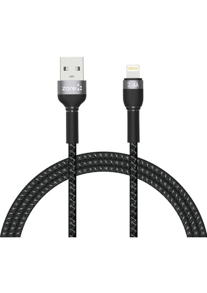 Zore Shira Serisi Lightning USB Kablo 1 Metre