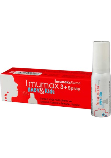 Baby Kids 3 Yaş Ve Üstü Boğaz Spreyi