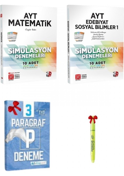 AYT Matematik - AYT Edebiyat Sosyal Bilimler - 1 Deneme
