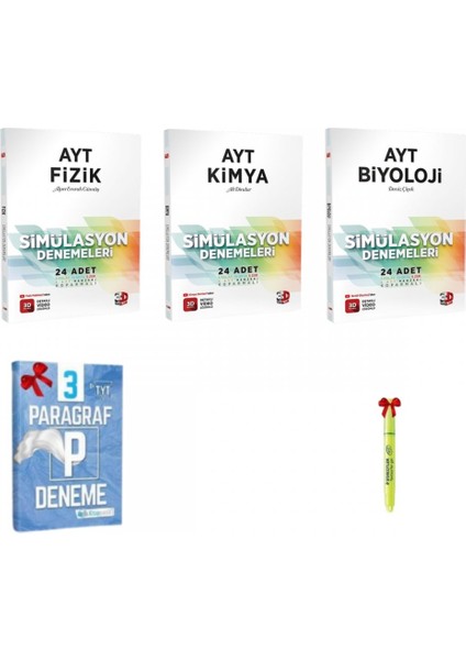 AYT Fizik - AYT Kimya - AYT Biyoloji Deneme Tamamı Video Çözümlü
