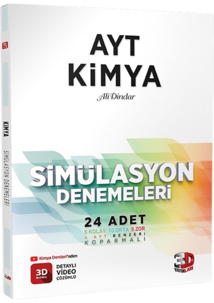 AYT Fizik - AYT Kimya - AYT Biyoloji Deneme Tamamı Video Çözümlü fırsatları