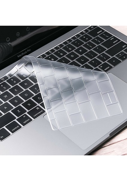 MacBook Pro 14.2 A2442 16.2 A2486 Uyumlu Silikon Klavye Koruyucu