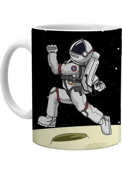 Astronot Space Mousepad ve Kupa Seti