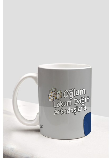 Lokum Dağıt Doodle Kupa Bardak