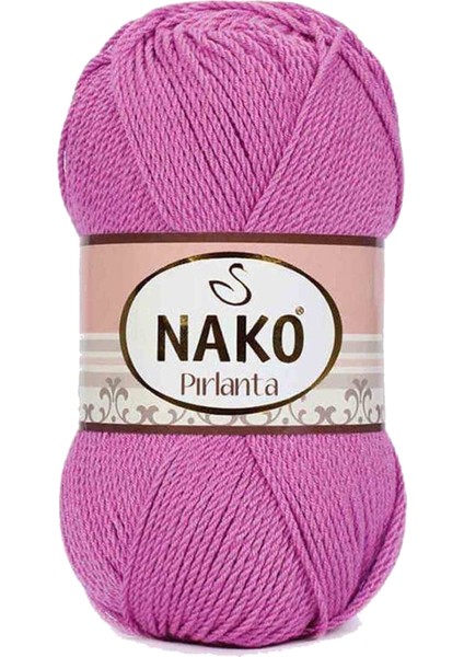 Pırlanta Amigurumi El Örgü Ipi Yünü Gül 1249