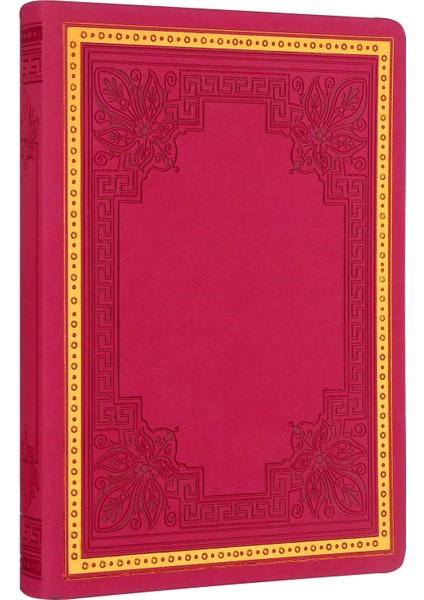 Victorias Victoria's Journals Vintage Old Book Defter 14X20 Cm. 80 Gr. 160 Yap. Çizgili Fuşya N:1181