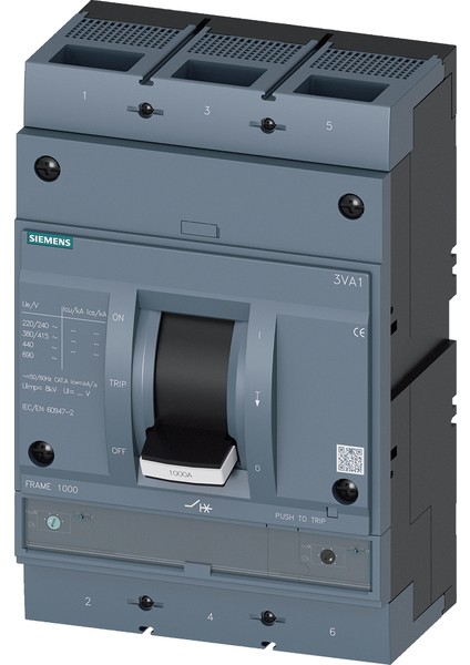 Sıemens 3va1580-5ef32-0aa0 Kompakt Şalter 560-800a 3kutup