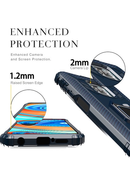 Xiaomi Redmi 10X 5G Karbon Fiber Koruyucu Kasa Mavi (Yurt Dışından) fırsatları