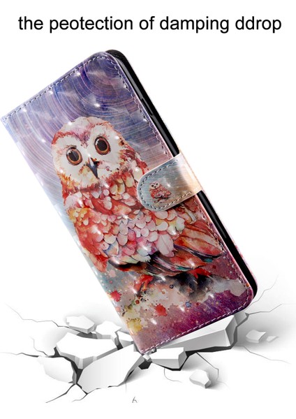 Xiaomi Poco X4 Pro 5G Renkli Baykuş İçin 3D Boyalı Kasa (Yurt Dışından) fırsatları
