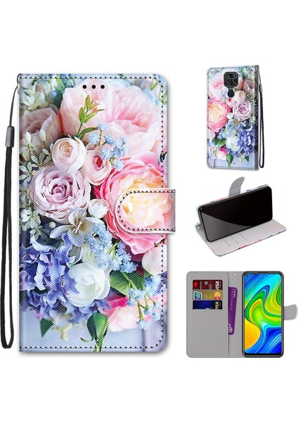 Xiaomi İçin Redmi Not 9 / 10X 4G Çapraz Doku Kılıfı Açık Pembe Buket (Yurt Dışından) fırsatları