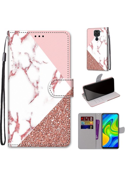 Xiaomi İçin Redmi Not 9 / 10X 4G Çapraz Doku Kılıfı Toz Taş Dokusu (Yurt Dışından) fırsatları