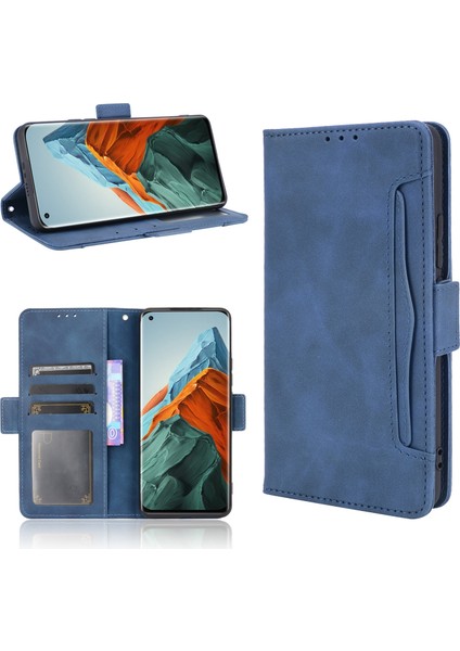 Xiaomi Mi 11 Pro Deri Kılıf Mavisi (Yurt Dışından)