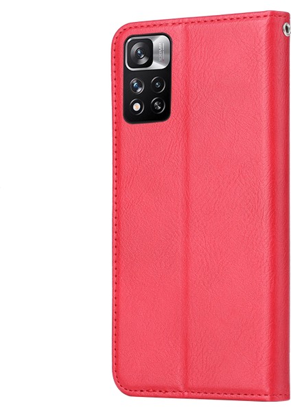 Xiaomi Redmi İçin Deri Kılıf Not 11S / Not 11 4G Global Red (Yurt Dışından) fırsatları