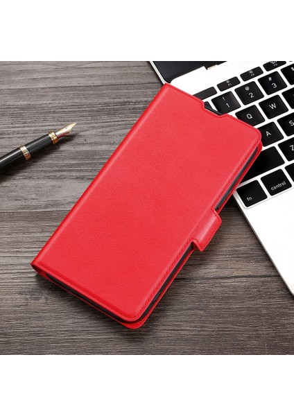 Umidigi A11 Pro Max Red İçin Ultra İnce Voltajlı Deri Kasa (Yurt Dışından) modelleri