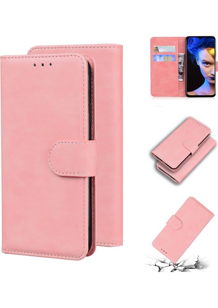Siyahview A60 Pembe İçin Cilt Fe Saf Renk Pu Kılıfı (Yurt Dışından) fiyatları