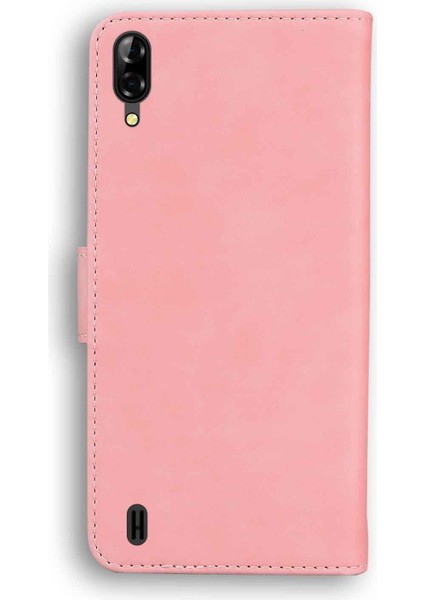 Siyahview A60 Pembe İçin Cilt Fe Saf Renk Pu Kılıfı (Yurt Dışından) modelleri