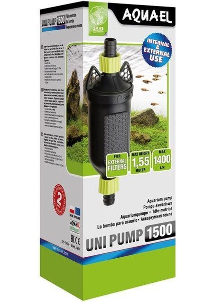 Uni Pump 1500 Akvaryum Pompası 1500L/H 19W