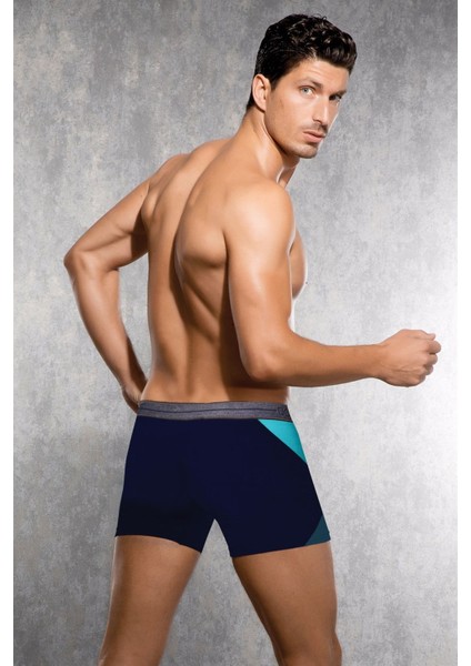 1714 ERKEK TORBALI PAMUK LACİVERT BOXER fiyatları