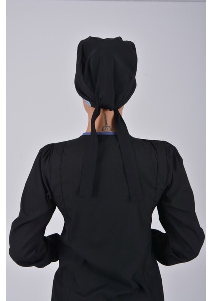 Likralı Tesettür Bone - Düz Siyah fırsatları