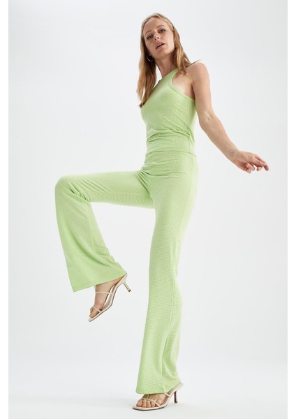 Slim Fit Dar Kesim Halter Yaka Pötikareli Atlet X8303AZ22SM fırsatları