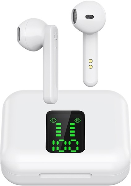 Wireses Bluetooth Kulaklık Beyaz (Yurt Dışından)