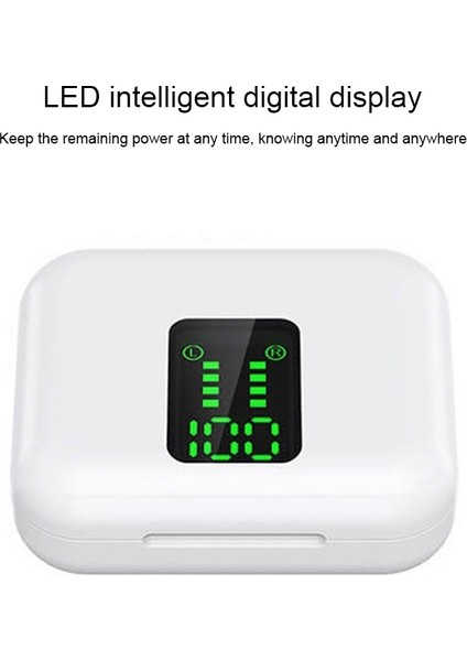 Wireses Bluetooth Kulaklık Beyaz (Yurt Dışından) fiyatları