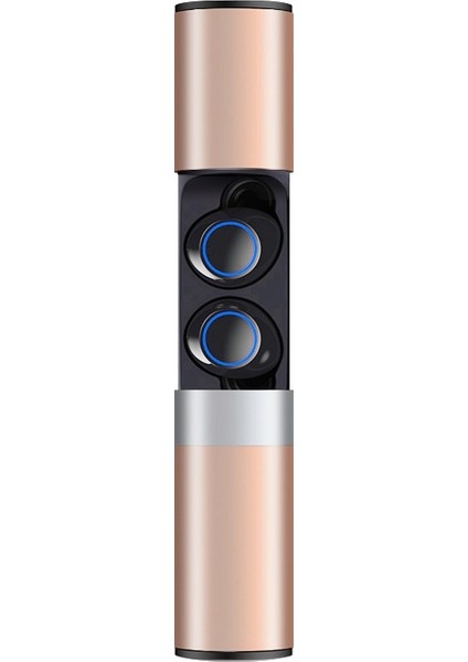 Çekmece Tip S2 Kulak-In Tws Bluetooth V5.0 Wiress Earpones Altın (Yurt Dışından)