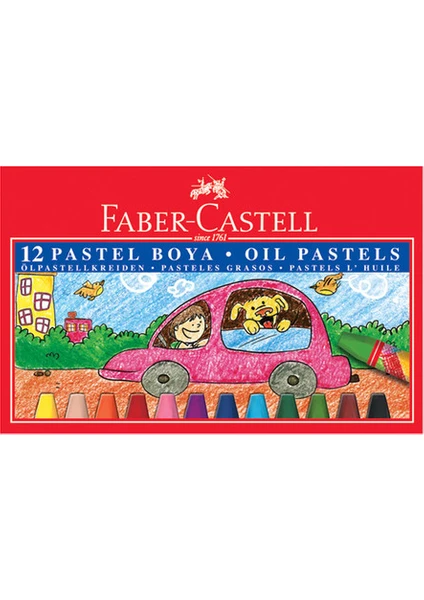 Faber-Castel Karton 12' Li Pastel Boya