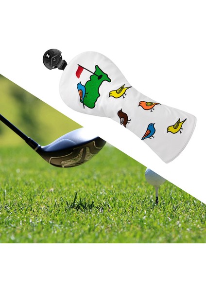 Golf Kulübü Kafa Kapak Polar Astar Koruyucu No. Tag Golfer Ekipmanları (Yurt Dışından) fırsatları