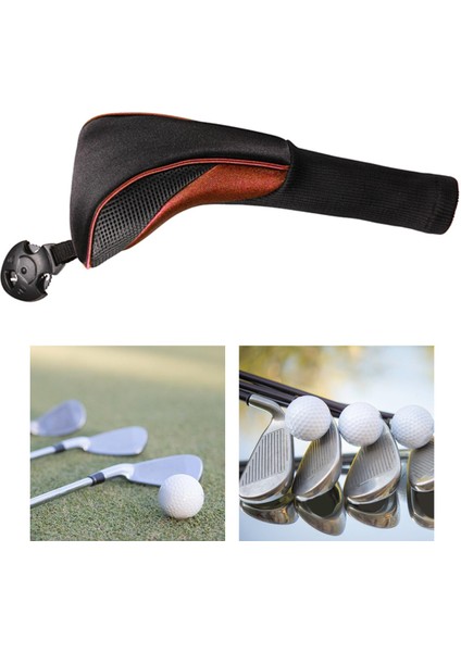 Dayanıklı Golf Kulübü Headcover Ahşap Kafa Kapağı Woods Sürücüsü Fairway Hybrid Fut 22 cm 13CM 9cm C (Yurt Dışından) indirimleri