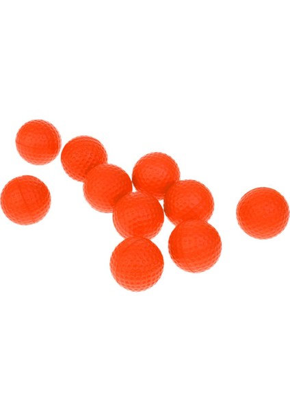 10'lu 42MM Golf Yumuşak Top Golfçü Uygulama Evcil Oyuncak Top Aksesuarları Turuncu (Yurt Dışından) modelleri