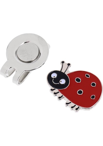 Manyetik Ladybird ile Taşınabilir Alaşım Karikatür Lady Bug Golf Ball Marker (Yurt Dışından) modelleri