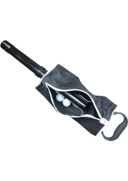 Golf Ball Seçici Shag Bag Putter Tutucu Depolama Retriever Portable Ball Catcher Collector Siyah (Yurt Dışından) indirimleri