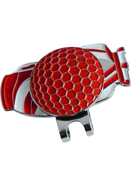 Golf Çantası Alaşım Golf Manyetik Top Işaretleyici Şapka Klipli Golf Aksesuarları Kırmızı (Yurt Dışından) fiyatları