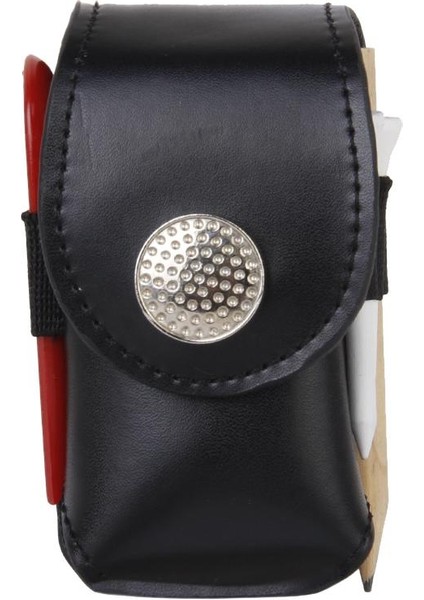 Taşınabilir Mini 2 Golf Topu 2 ​​tees Tutucu Çanta Torbası Kılıfı- Divot Çatal Skor Kalemi (Yurt Dışından)