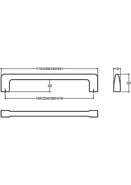 160MM Siyah Kulp SY6518 0160 Al6