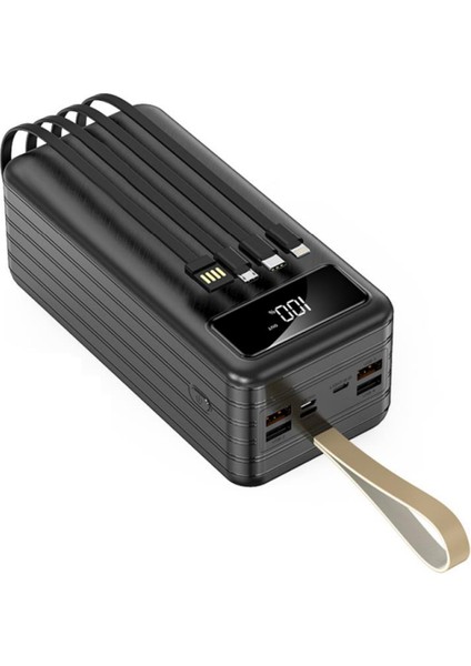 Sr-P9 80.000MAH LCD Ekran Portable Fast Charger Powerbank