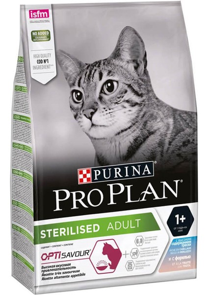 Proplan Sterilised Cod - Okyanus Balıklı Kısırlaştırılmış Kuru Kedi Maması 10 kg