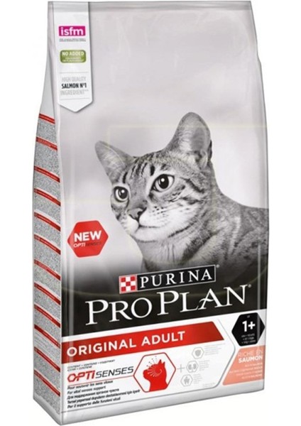 Pro Plan Adult Salmon Rice Somon ve Pirinçli Yetişkin Kedi Maması 10 kg